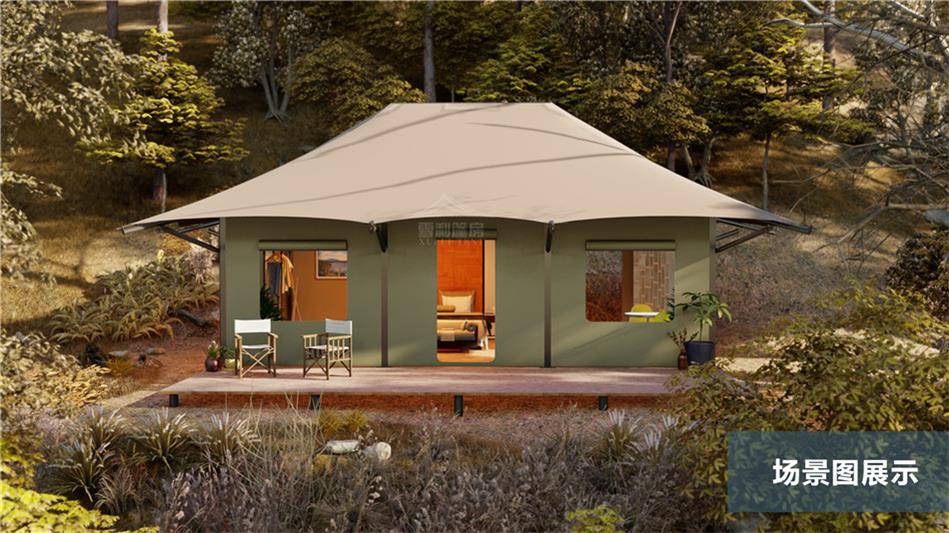 游牧文明遇见现代设计：解码海勃湾区星空酒店帐篷的建筑哲学