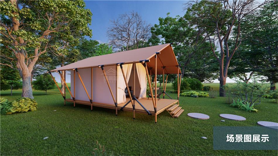 四季皆宜的户外宫殿｜恒温系统+手工羊毛地毯，定义海勃湾区奢华星空新标准